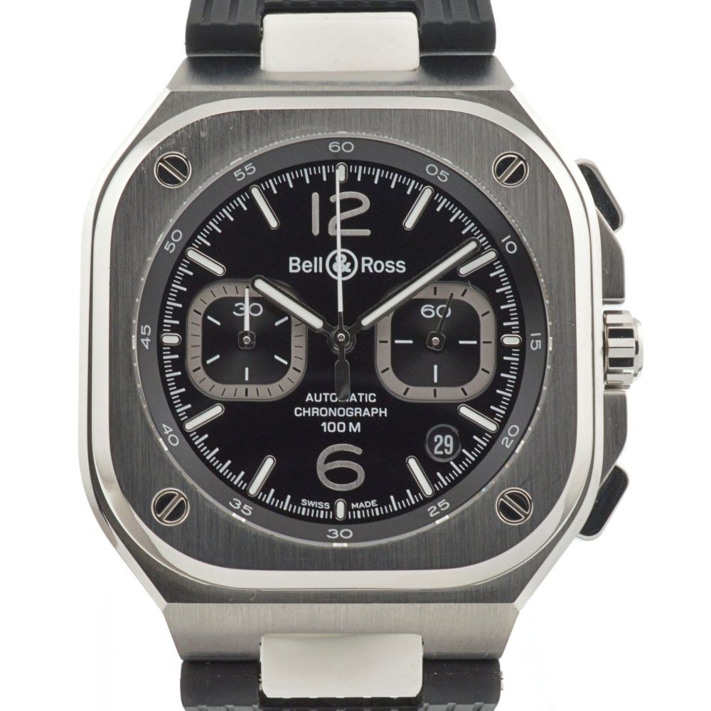 ベル＆ロス Bell＆Ross BR05-C BR05 クロノ クロノグラフ 自動巻き メンズ H 136809