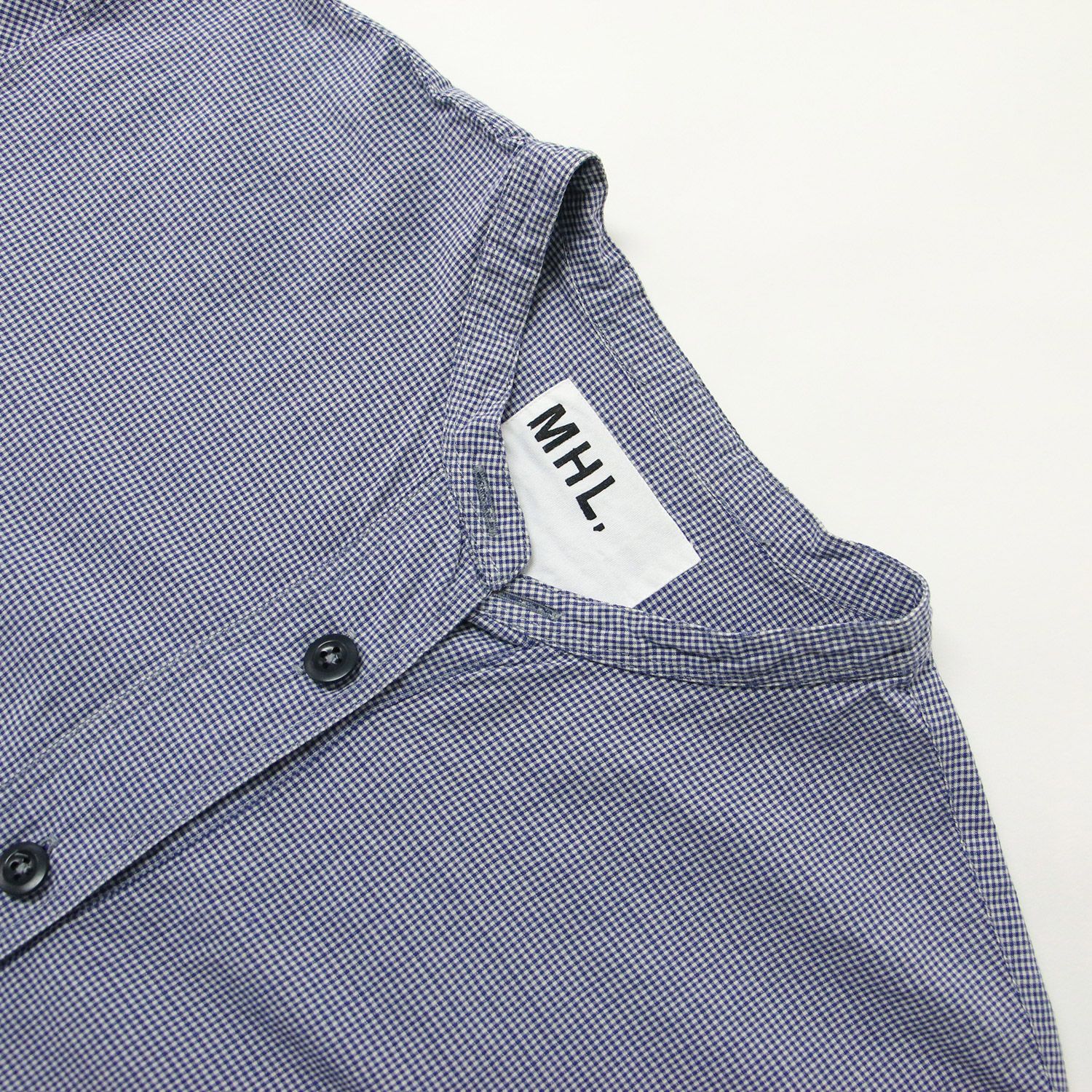 美品】マーガレットハウエル ギンガムチェック シャツ コットン サイズ