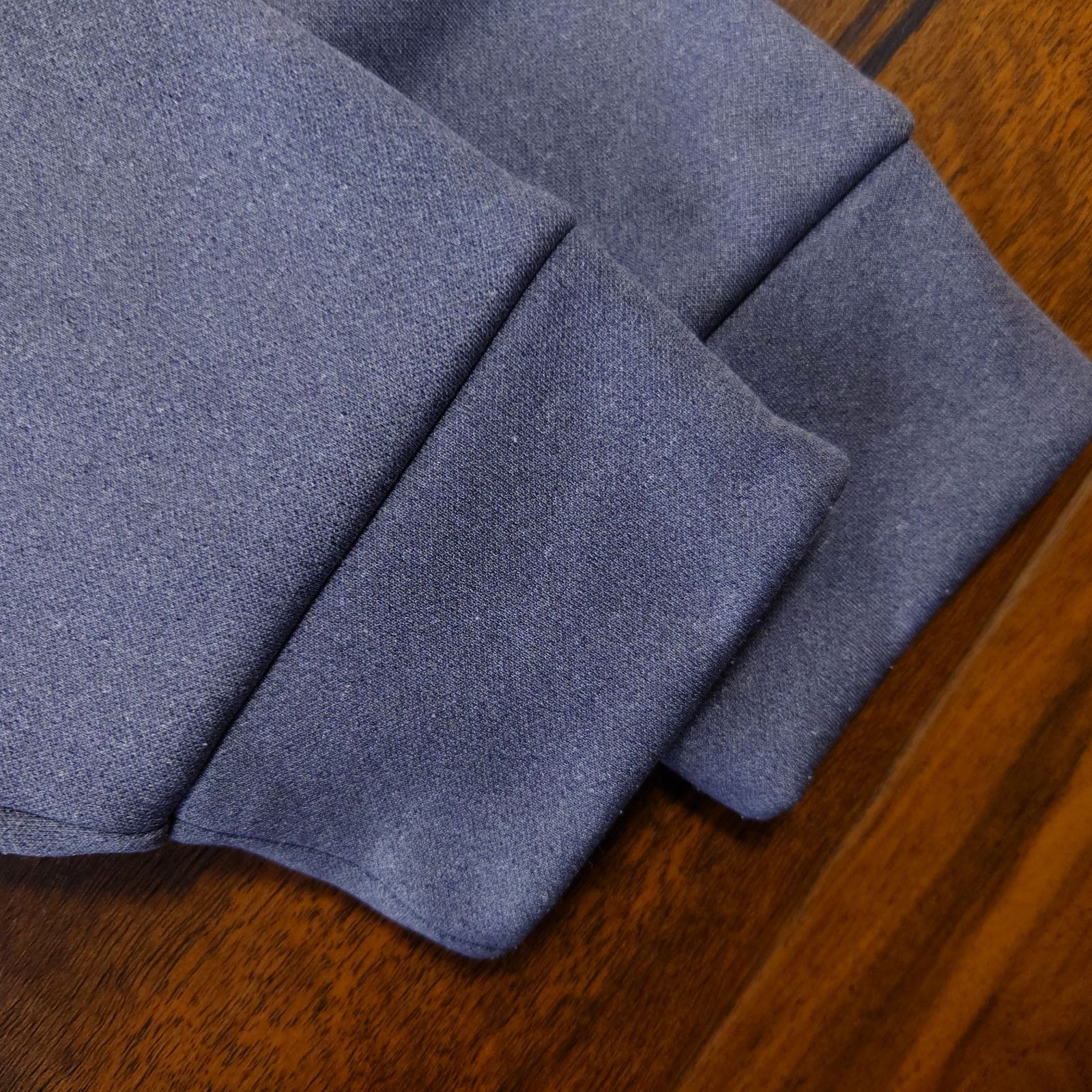 襟付き ボンディングスウェット