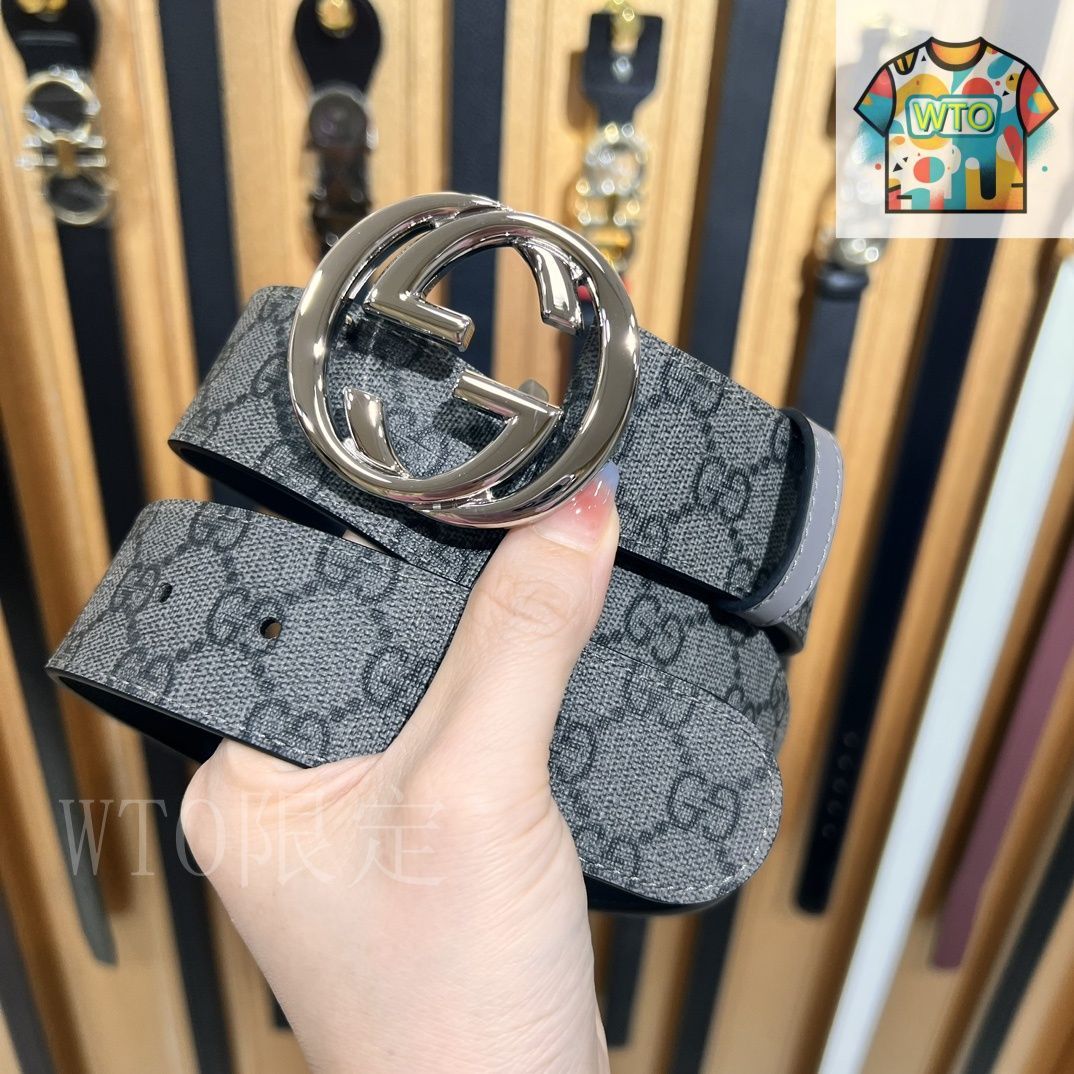 今日特価】Gucci 2024 年式 高級本革ベルト - メルカリ