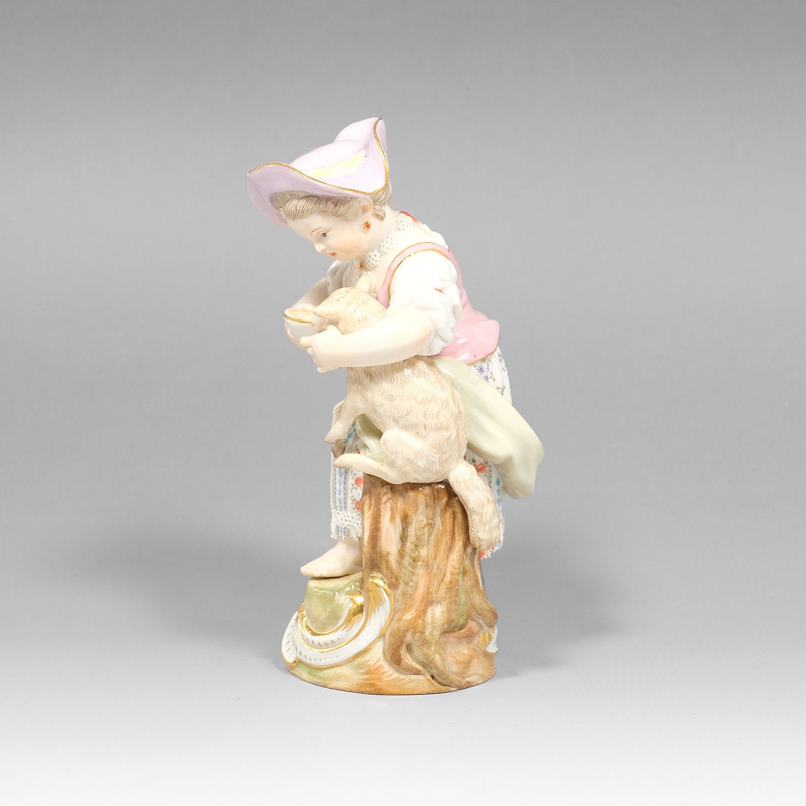 Meissen マイセン 羊飼いの少女 _ 置物 オブジェ