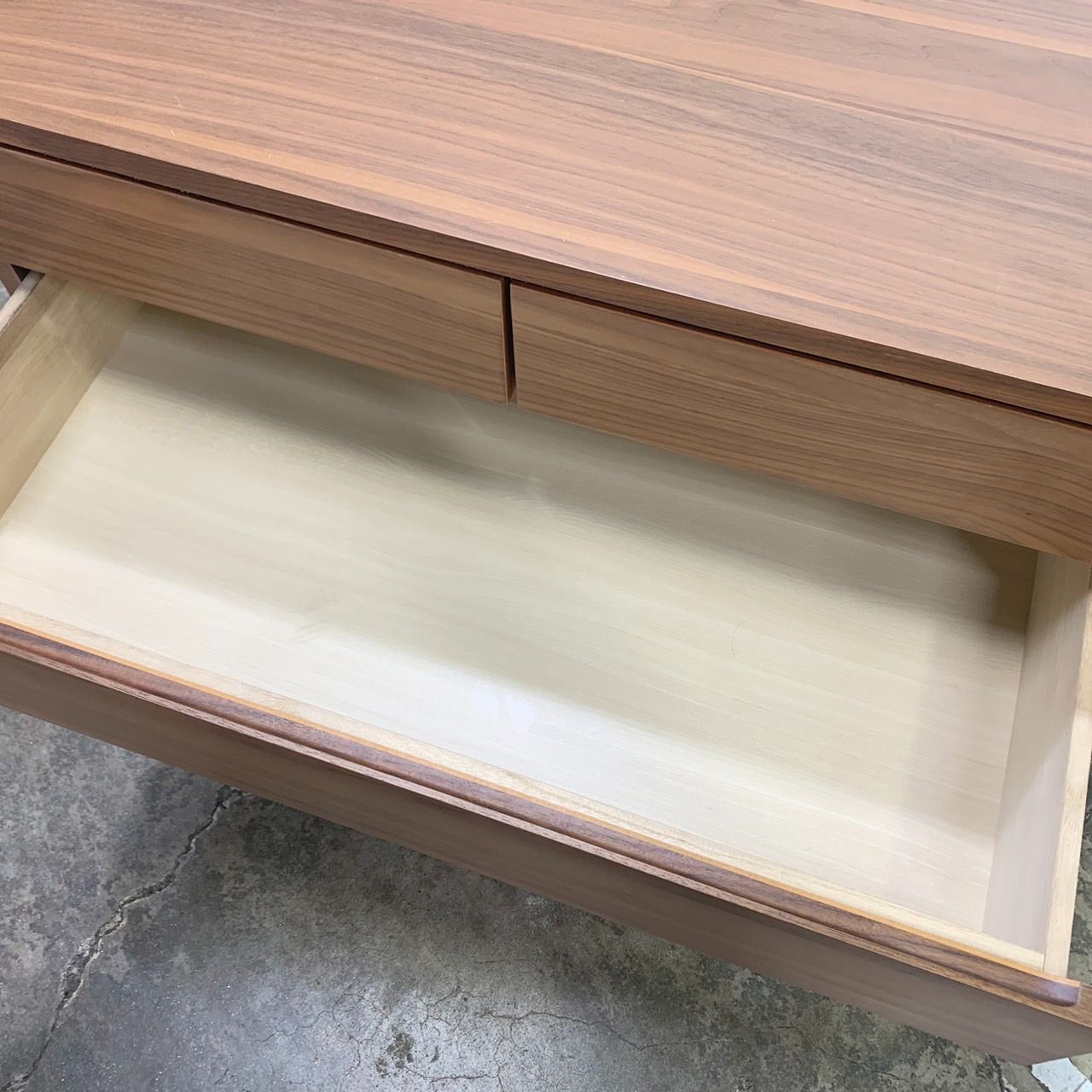 専用※MUJI 無印良品 木製チェスト4段 ウォールナット材突板 美品 2 