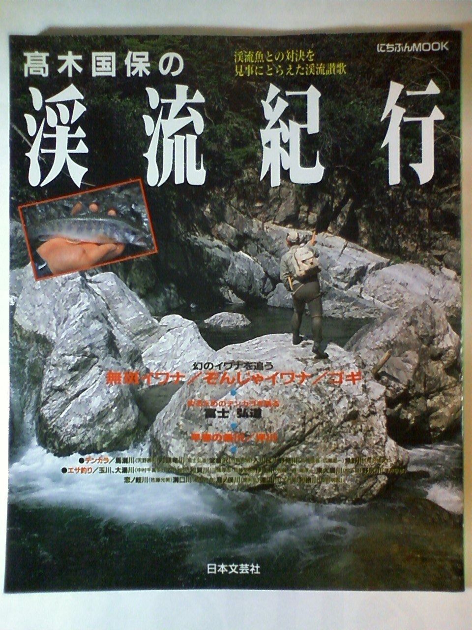 ご縁、宜しくお願い致します<(_ _*)> 高木国保の渓流紀行: 渓流魚との対決を見事にとらえた渓流