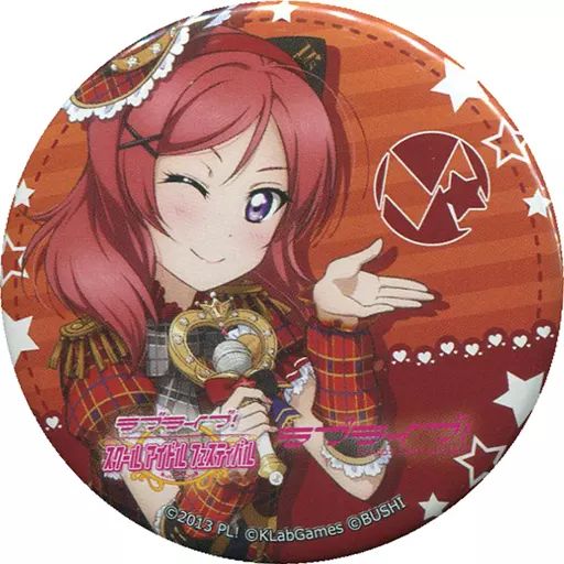 ラブライブ スク感 西木野真姫 缶バッジ 西木野真姫 スクフェス感謝祭 缶バッジ - メルカリ