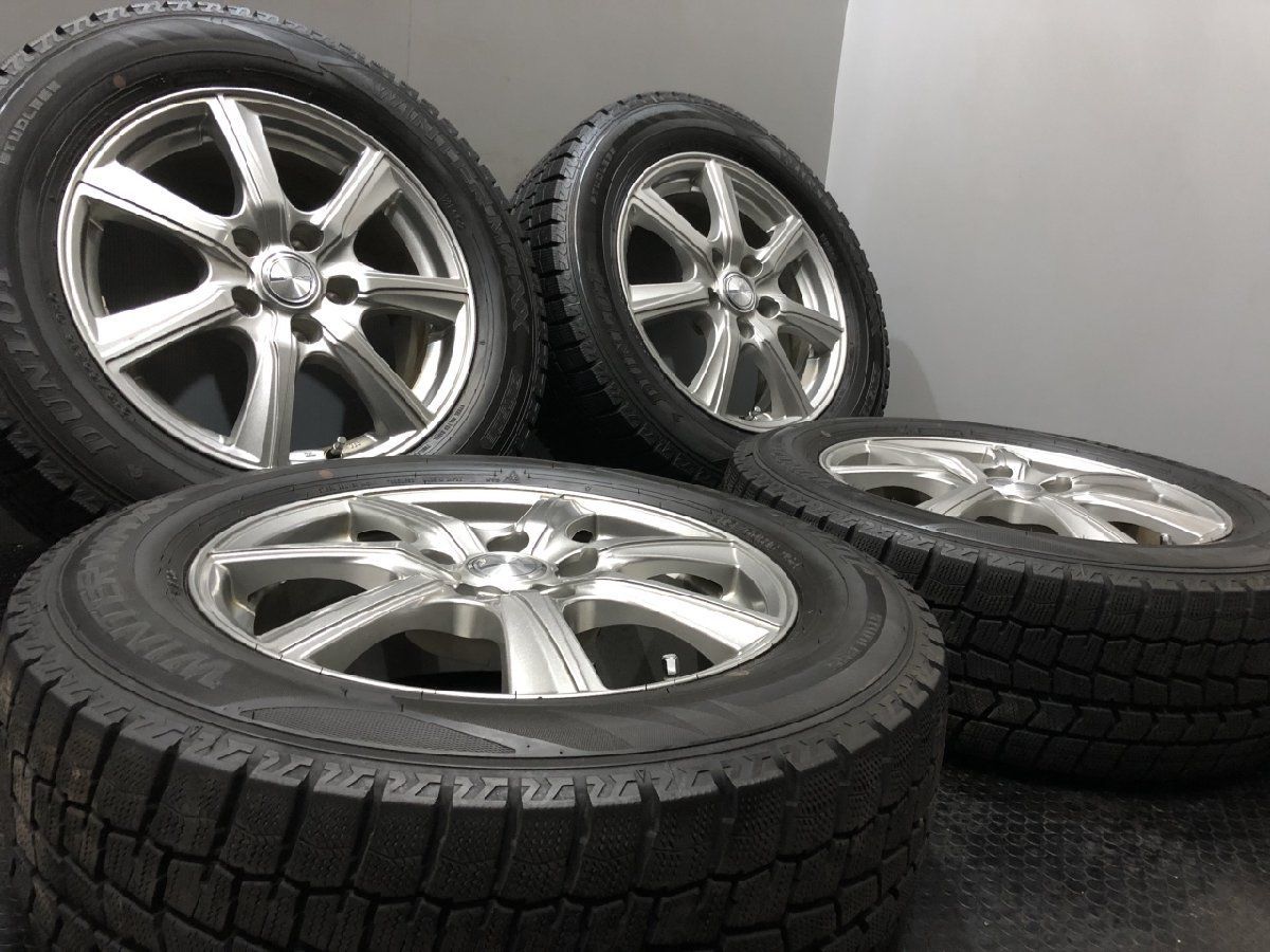 DUNLOP WM02 215/60R16】スタッドレス【PRD 16インチ 6.5J5HPCD114.3+