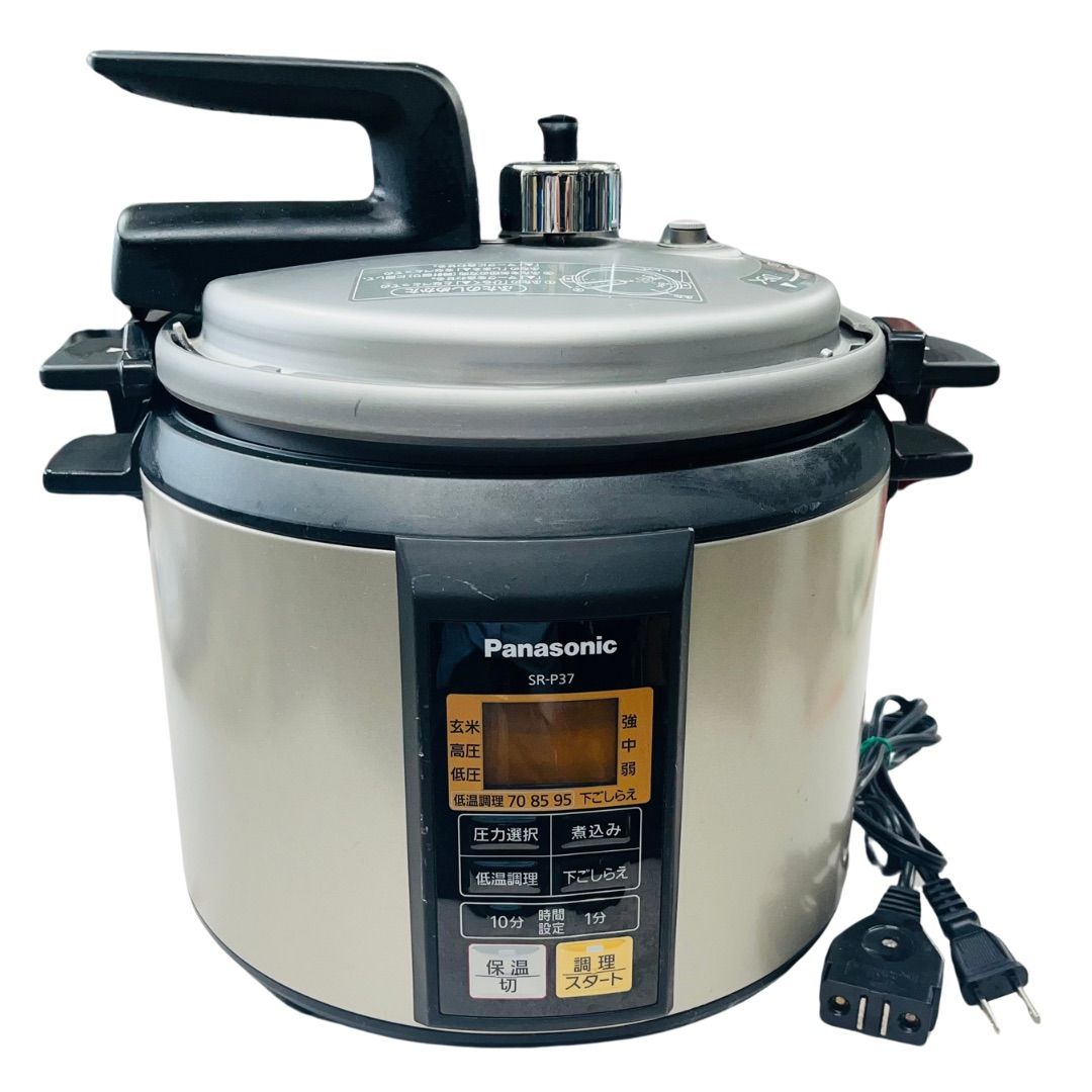 Panasonic SR-P37-N 新品】パナソニック マイコン電気圧力鍋 SR-P37-N