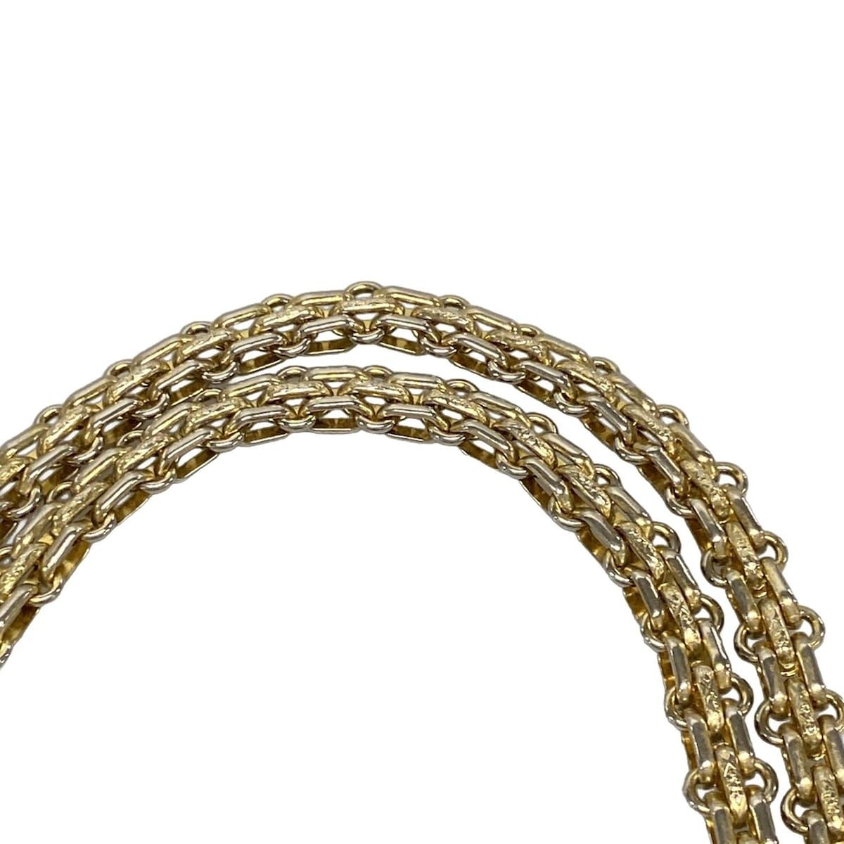 レッド マドモアゼルチェーン|ヴィンテージゴールド金具