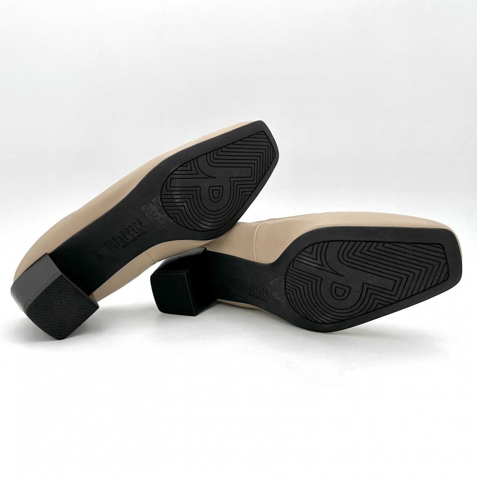 □新品□ STACCATO ギャザーパンプス 本革 レザー ベージュ 1428T  