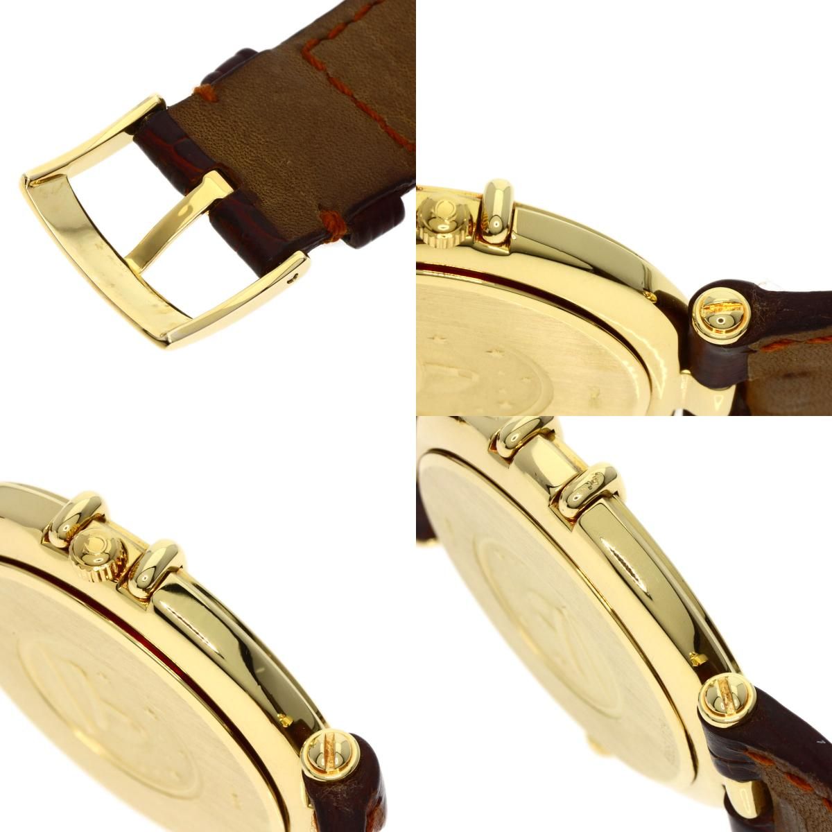 OMEGA オメガ コンステレーション 腕時計 K18YG 革 メンズ - メルカリ