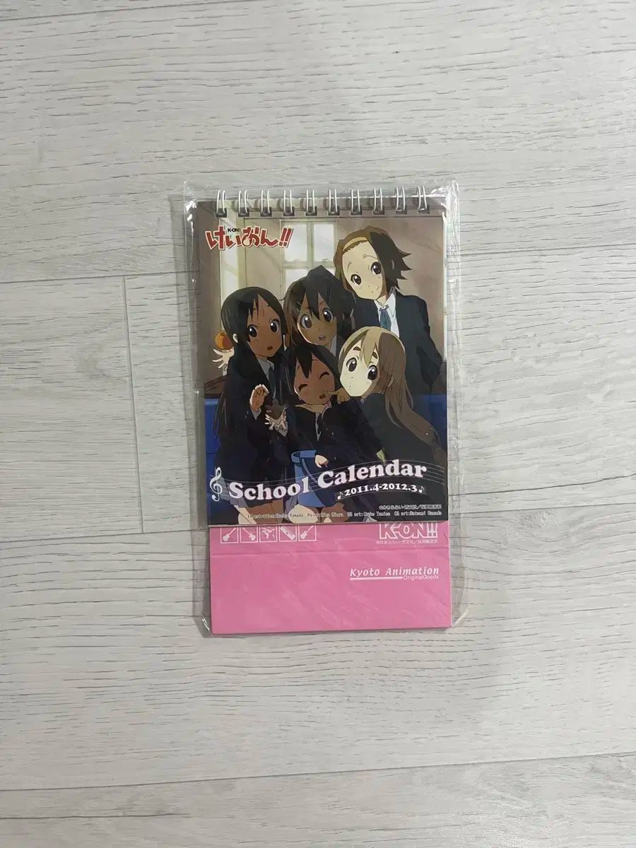 けいおん カレンダーノートブック