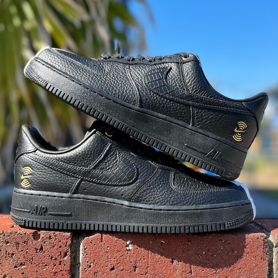 Air force 1 outlet low men's black