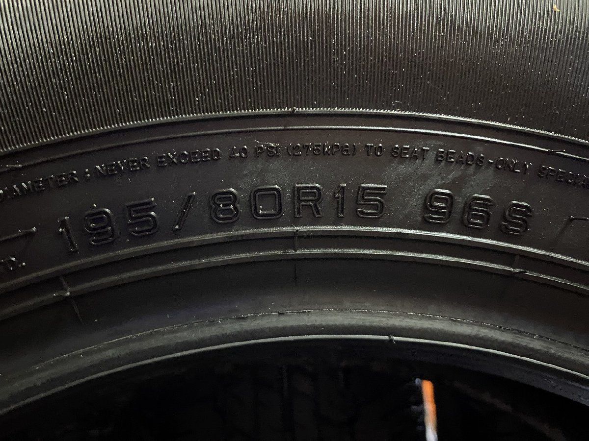 新車外し】2023年製 DUNLOP GRANDTREK AT20 195/80R15 15インチ