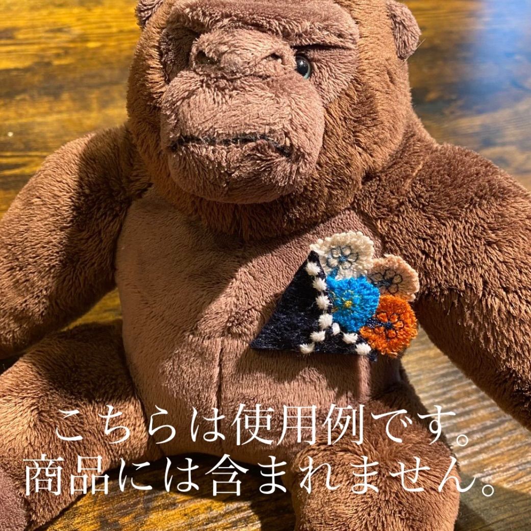 有名人芸能人】 新品、未使用 ミナペルホネン ハンドメイド ブローチ