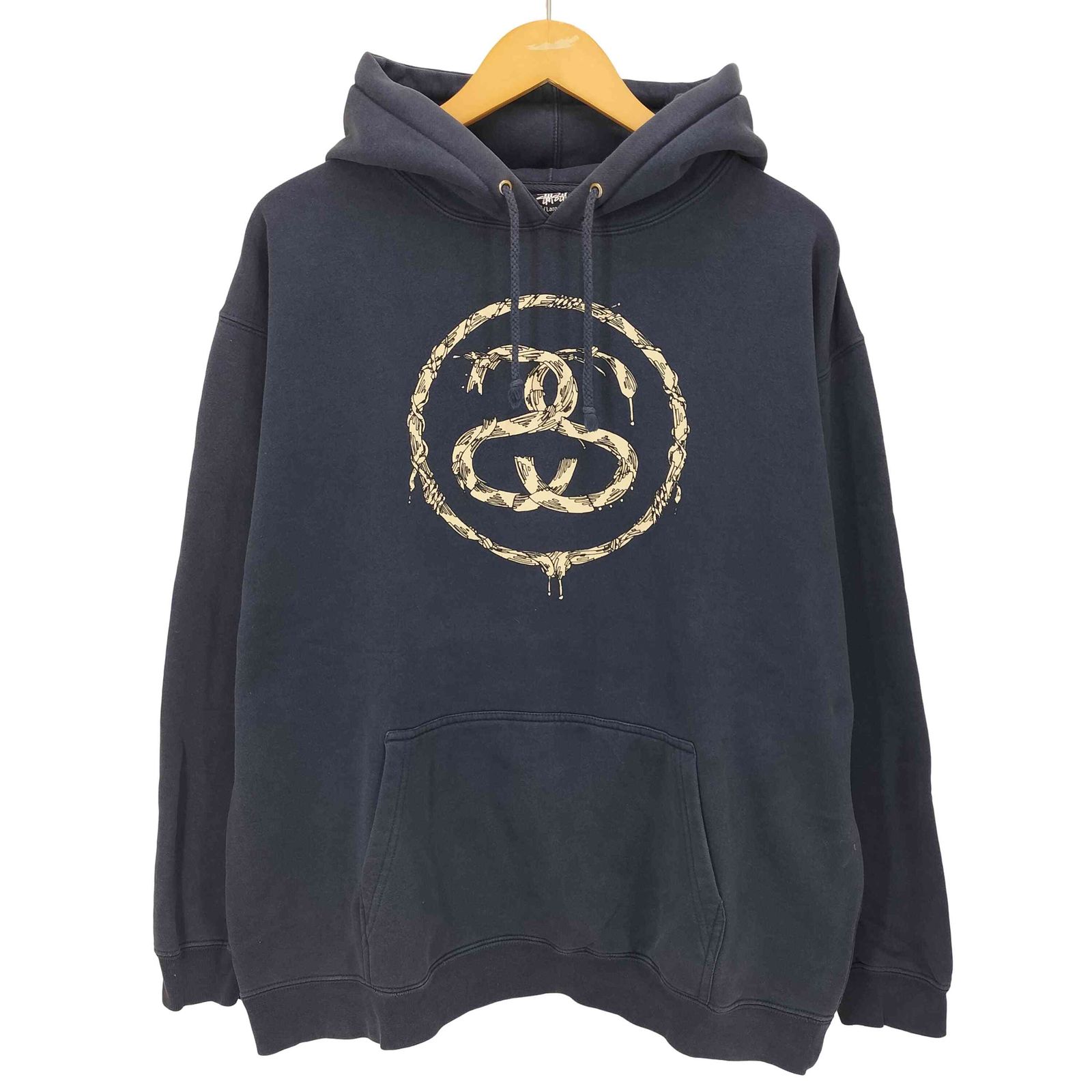 old stussy SSリンク　モノグラム　パーカー　パロ old stussy 00s ssリンクモノグラムパーカーパロ