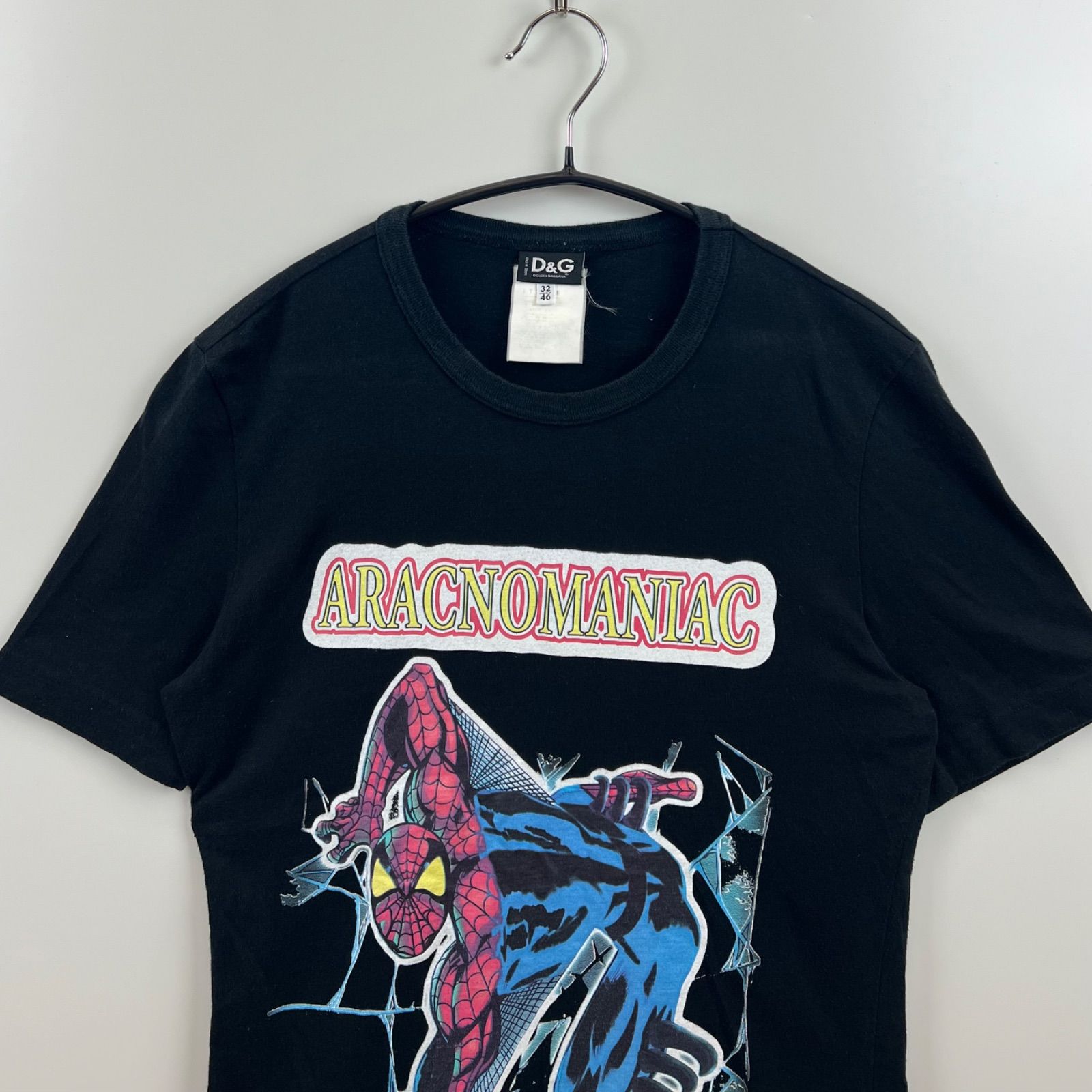 00s archive Dolce&Gabbana スウェット 48 イタリア製 DOLCE&GABBANA D&G 00s archive ARACNOMANIAC spiderman S/S Tee