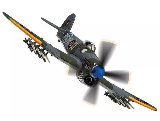 [Used] Minicar 1/72 Hawker Typhoon Shark Mouse “Militart Aircraft Series” [CGAA36513]