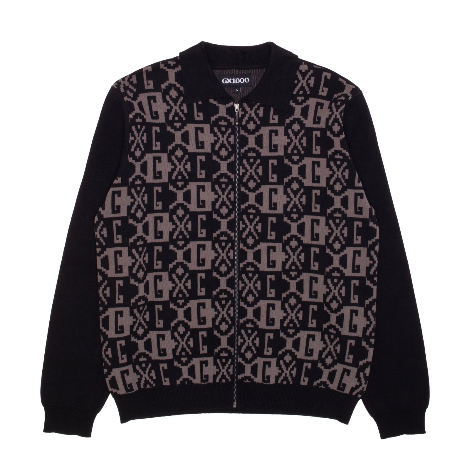 GX1000 /JACQUARD KNIT ZIP UP - メルカリ