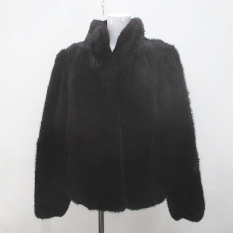 サガミンク SAGA MINK FURRIER Bennie ミンクファーコート 毛皮 こげ茶