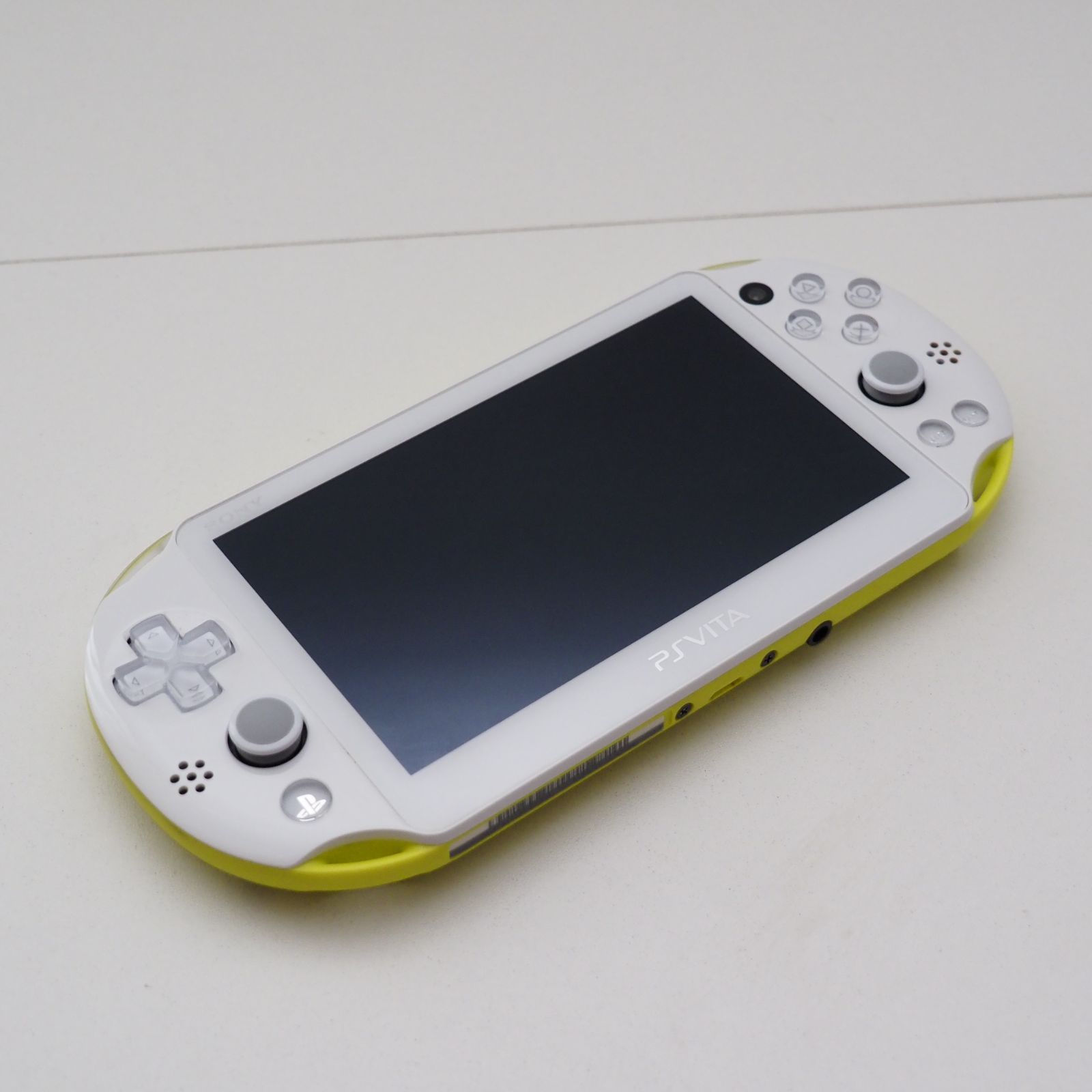 PS Vita 本体 PCH-2000 ホワイト ライムグリーン SONY