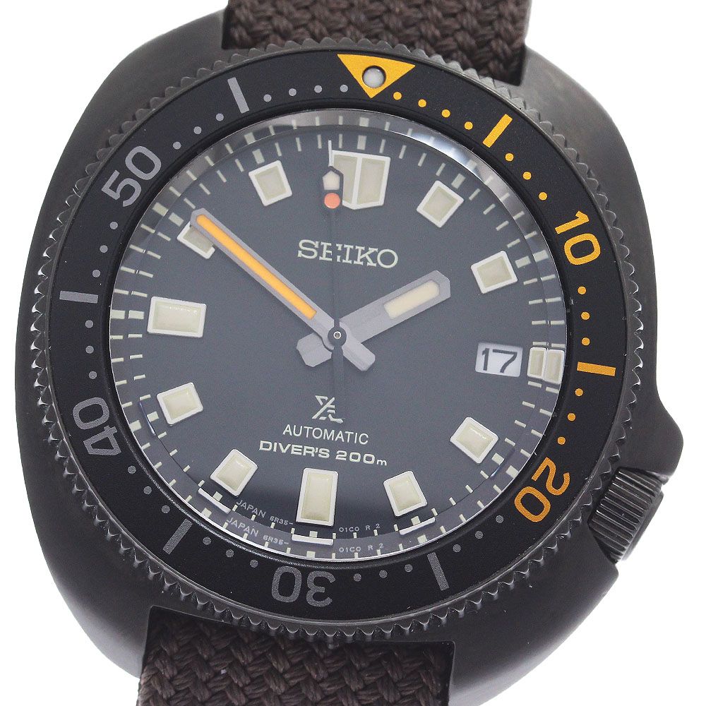 セイコー SEIKO SBDC157|6R35-01W0 プロスペックス The Black Series Limited Edition 1970 自動巻き メンズ 箱 保証書付き_892398