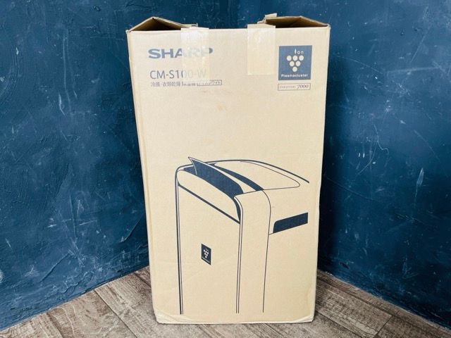 SHARP 冷風・衣類乾燥除湿機 コンパクトクール　CM-S100 2025年製 楽天市場】除湿機 シャープ SHARP CM-S100-W ホワイト系
