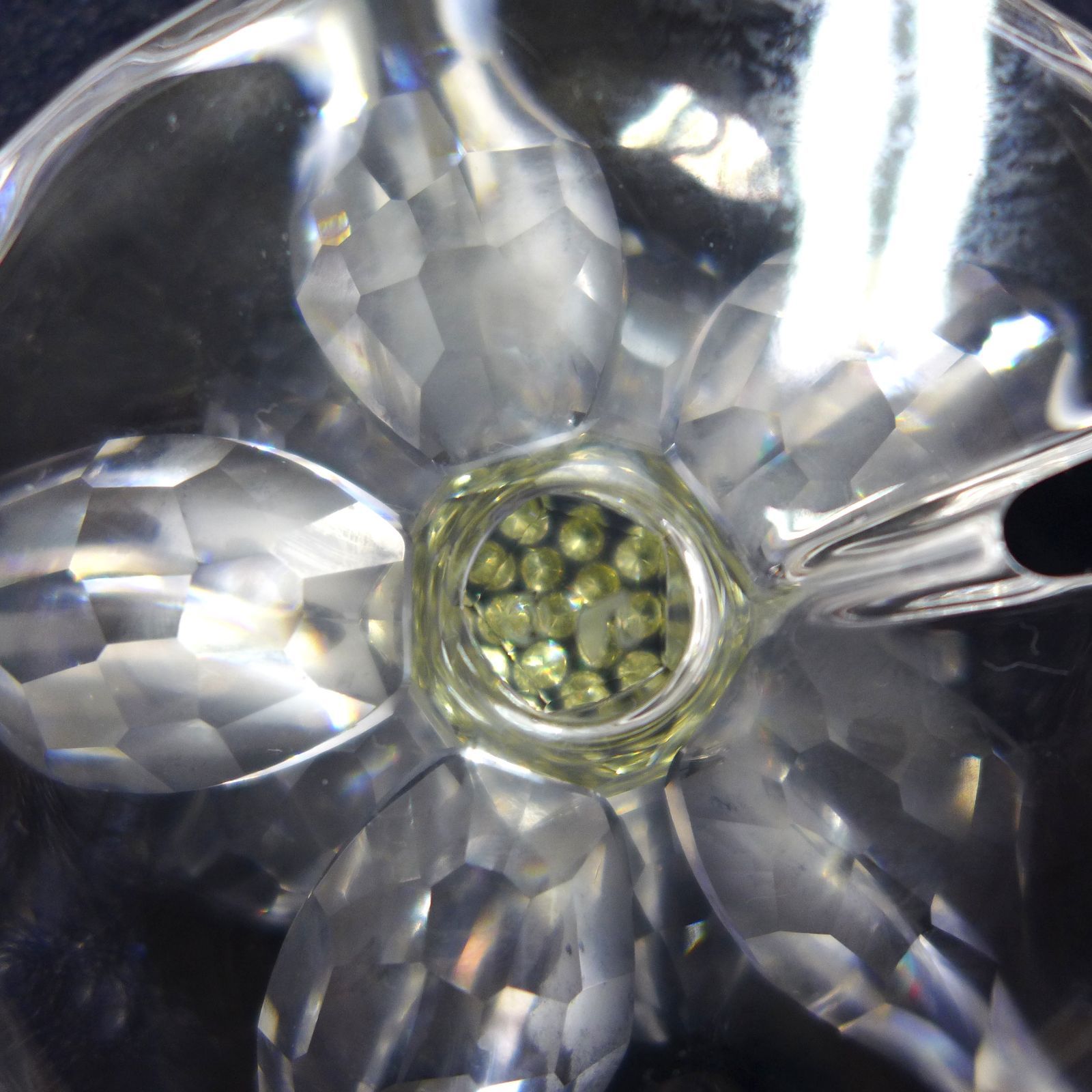 SWAROVSKI スワロフスキー 睡蓮 スイレン オブジェ 置物 公田店