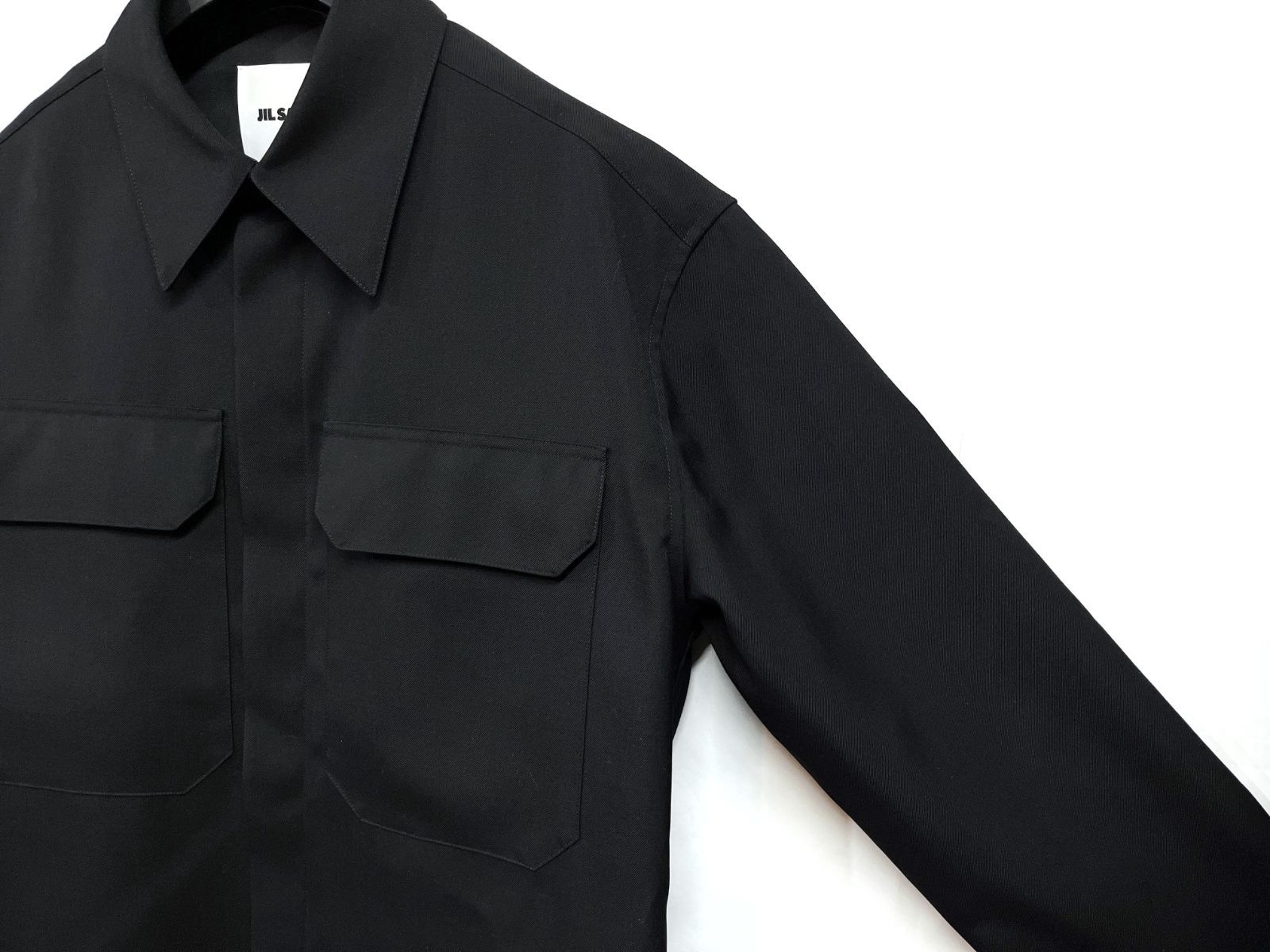 Overshirt ウールポケットオーバーシャツ