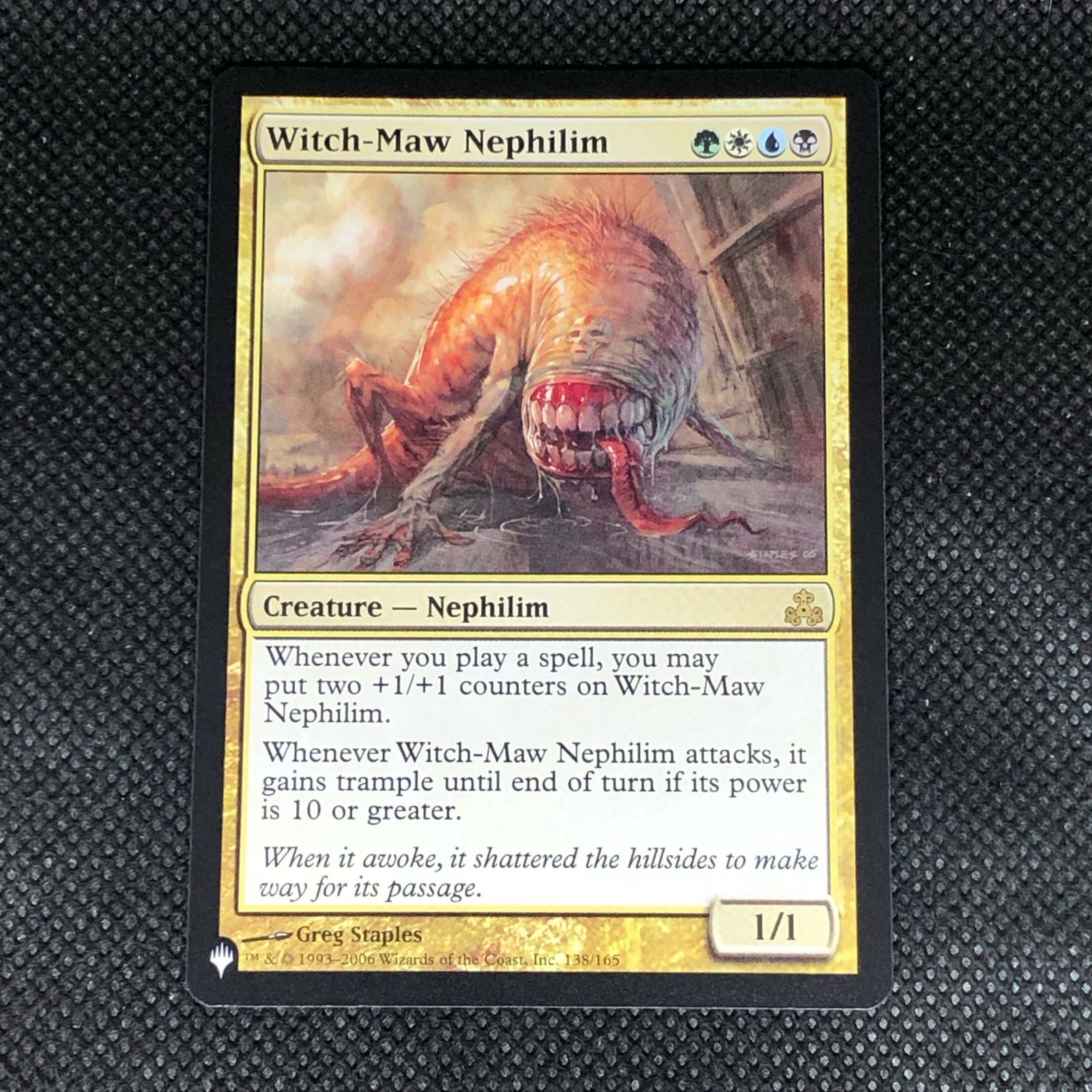 ネフィリムの祝福 英語 foil 4枚セット 英)【Foil】ネフィリムの祝福 / Blessing of the Nephilim【DIS