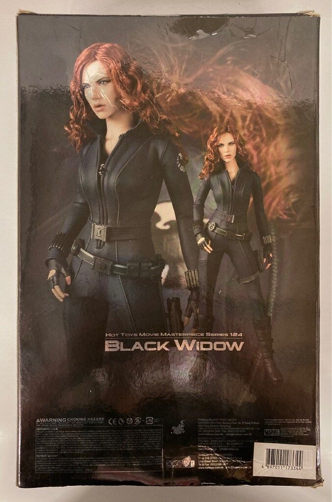 HOTTOYS MOVIE MASTERPIECE BLACK WIDOW MMS124 MMS124