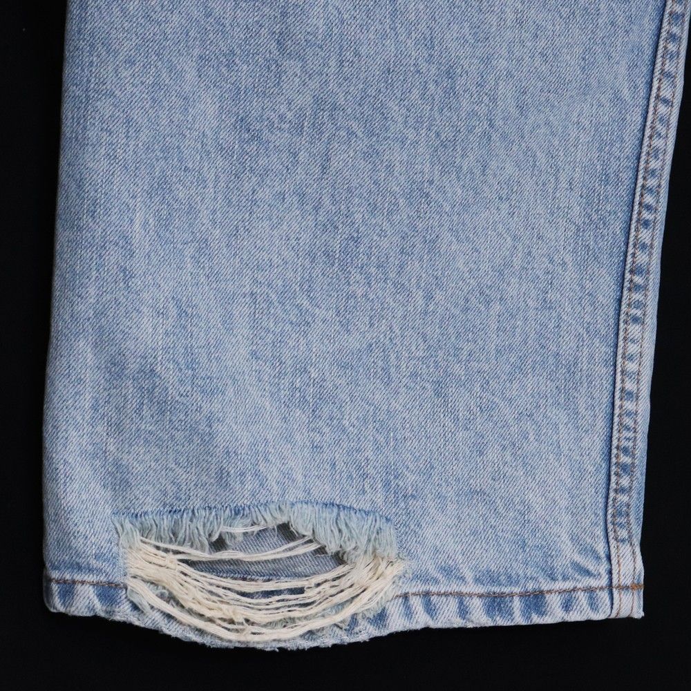未使用 BALENCIAGA Medium Fit Pants サイズ31 LIGHT INDIGO 810786