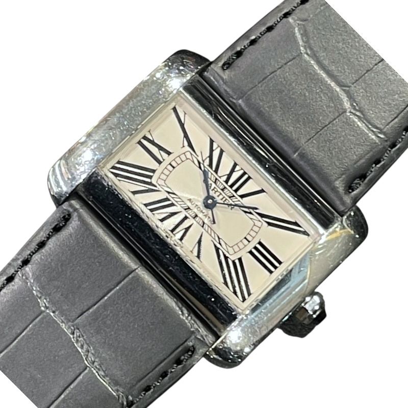 カルティエ Cartier タンクディヴァン LM W6300755 アイボリー ステンレススチール レディース 腕時計