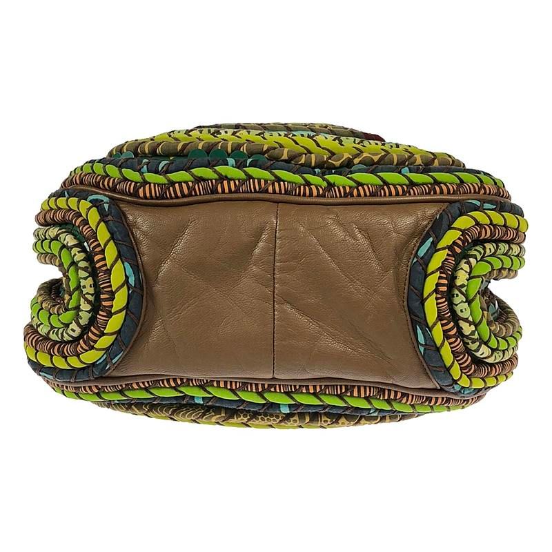 【美品】  JAMIN PUECH / ジャマンピエッシュ | WANDA パイピング ウッビーズ装飾 ハーフショルダーバッグ | マルチカラー | レディース 美品】 JAMIN PUECH / ジャマンピエッシュ | WANDA パイピング