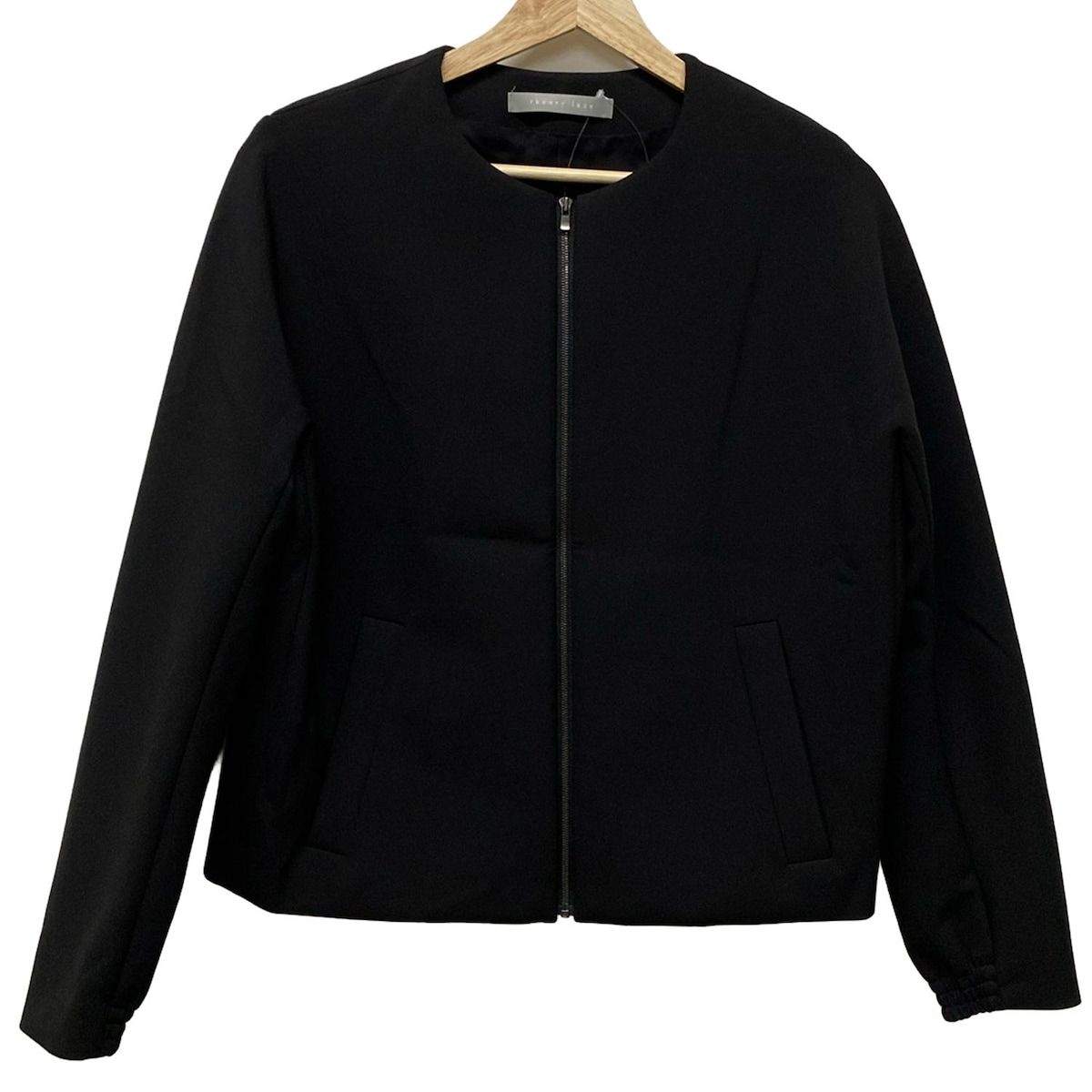 週末限定ンセール theory レディース M サイズ38 ブルゾン luxe(セオリーリュクス) ジャケット・アウター