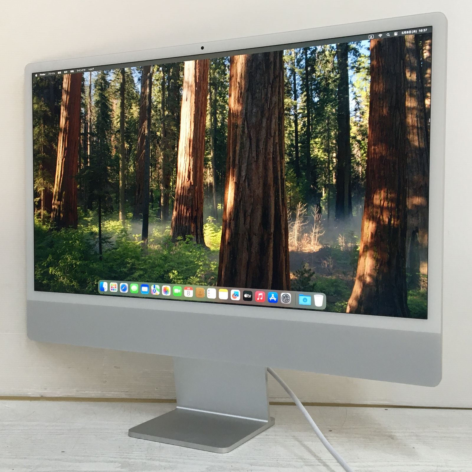 ☆【美品 24インチ】Apple iMac (24-inch, M1, 2021) A2439『Apple M1 