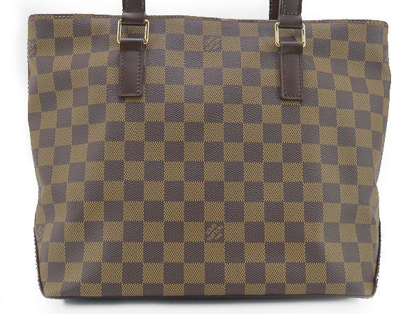 美品】 ルイヴィトン LOUIS VUITTON ダミエ カバ ピアノ トートバッグ ...