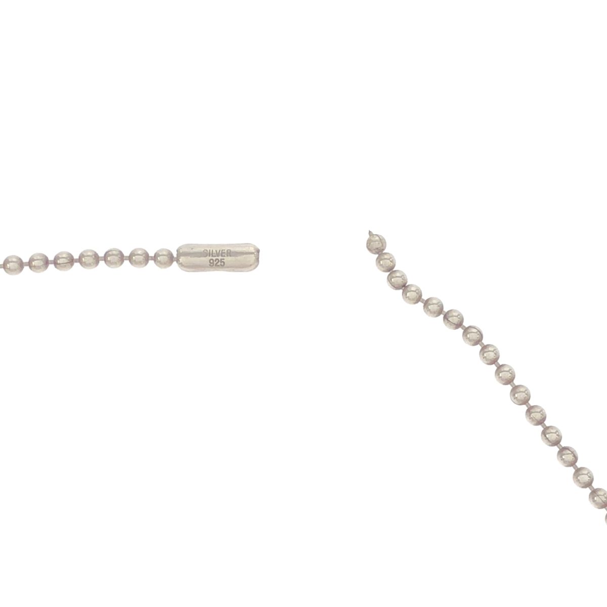 R.ALAGAN ララガン BALL NECKLACE ボールチェーンネックレス シルバー 