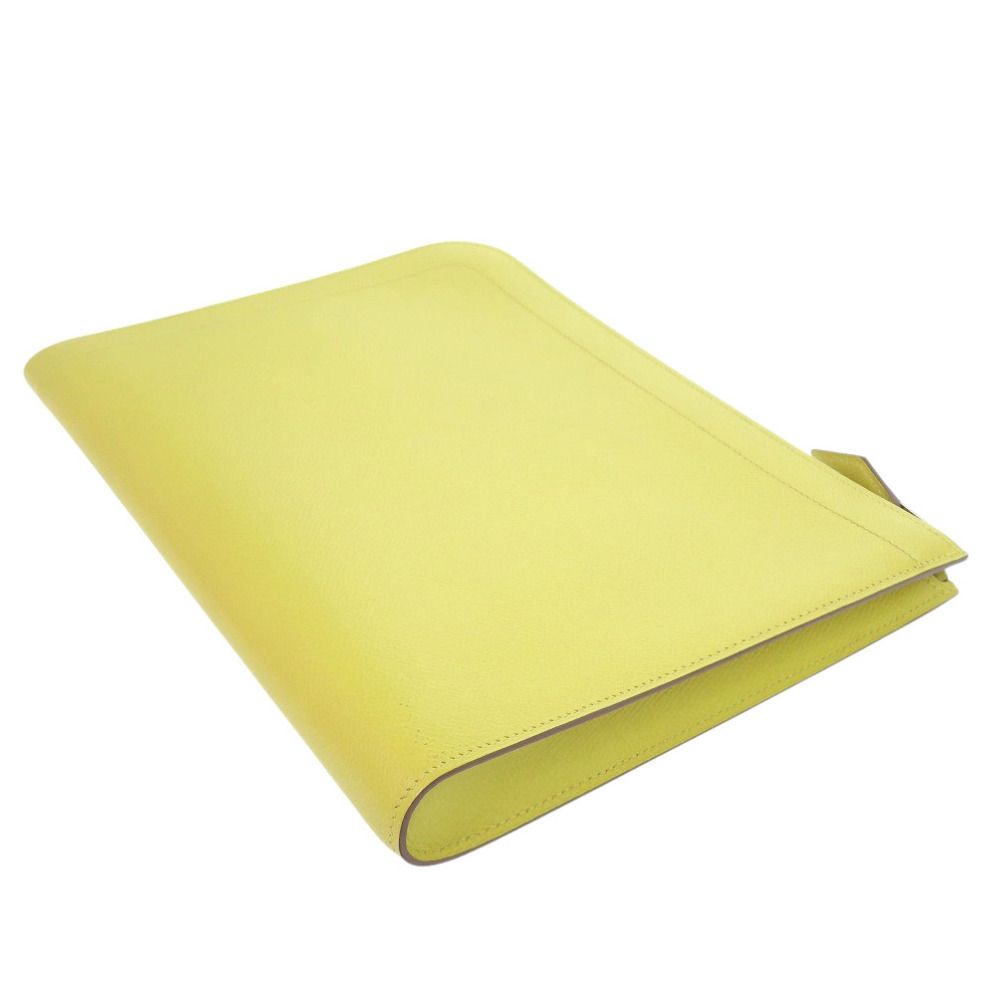 イエロー クラッチバッグ