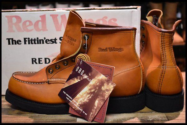 RED WING 8138 US9D アイリッシュセッター モックトゥブーツ レッドウィング アイリッシュセッター 正規品 RED WING 8138