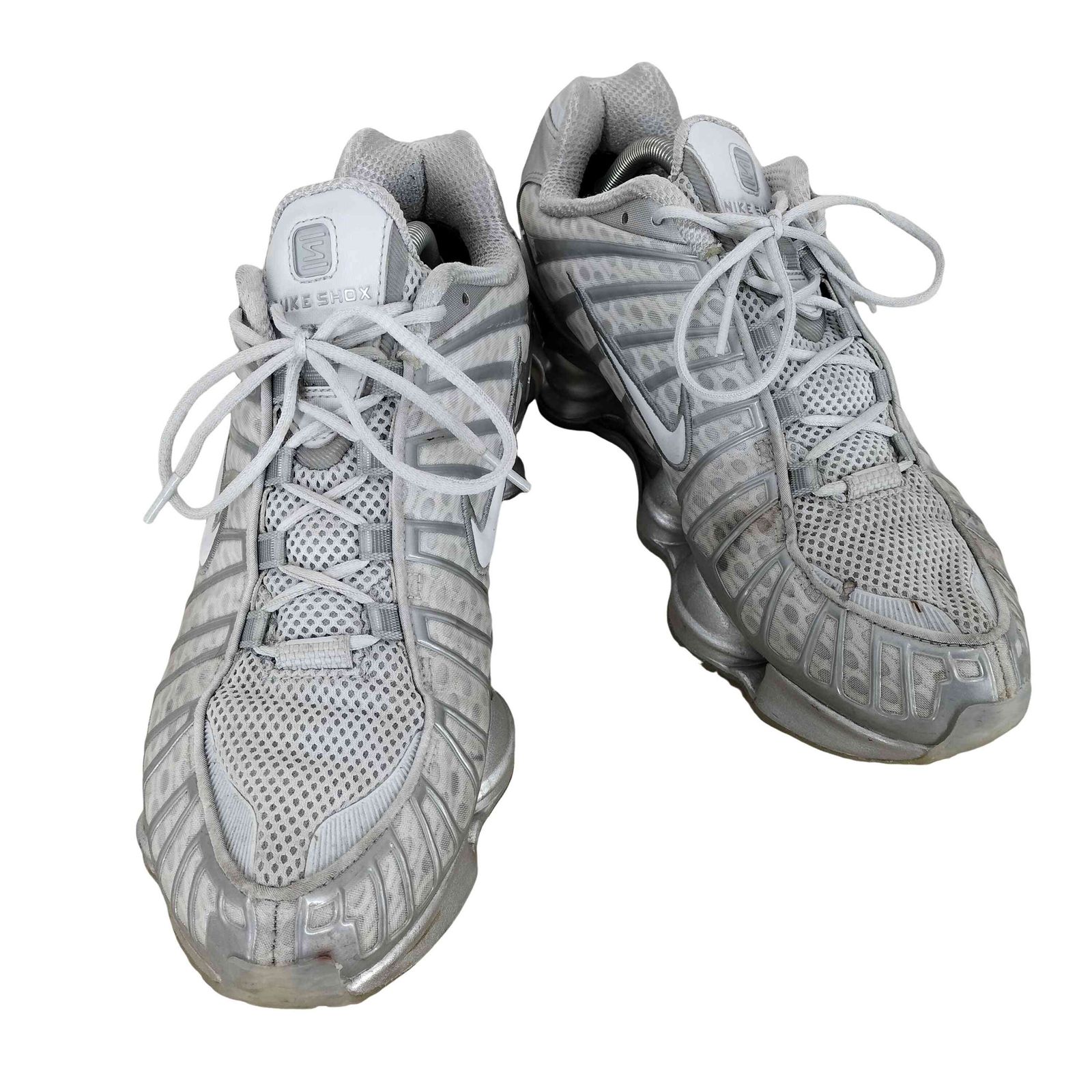[極美品] NIKE SHOX TL PURE PLATINUM シルバー Nike Women's Shox TL 