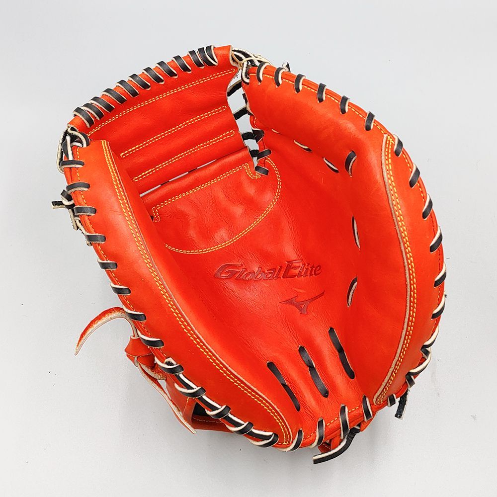 クリーニング済み 】 ミズノ 硬式用 キャッチャーミット 型付け済み