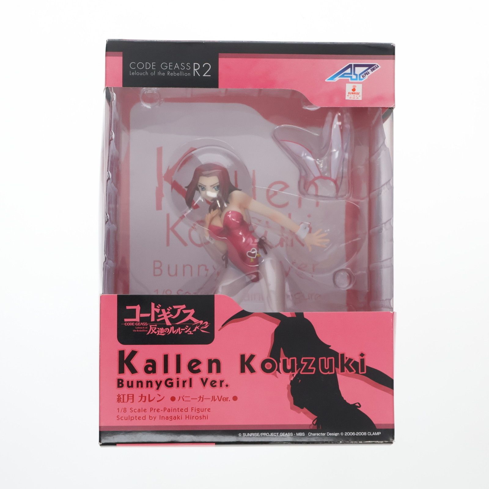 alpha - 紅月カレン(こうづきかれん) バニーガールVer. コードギアス 反逆のルルーシュR2 1/8 完成品 フィギュア アルファオメガ 紅月カレン(こうづきかれん) バニーガールVer. コードギアス