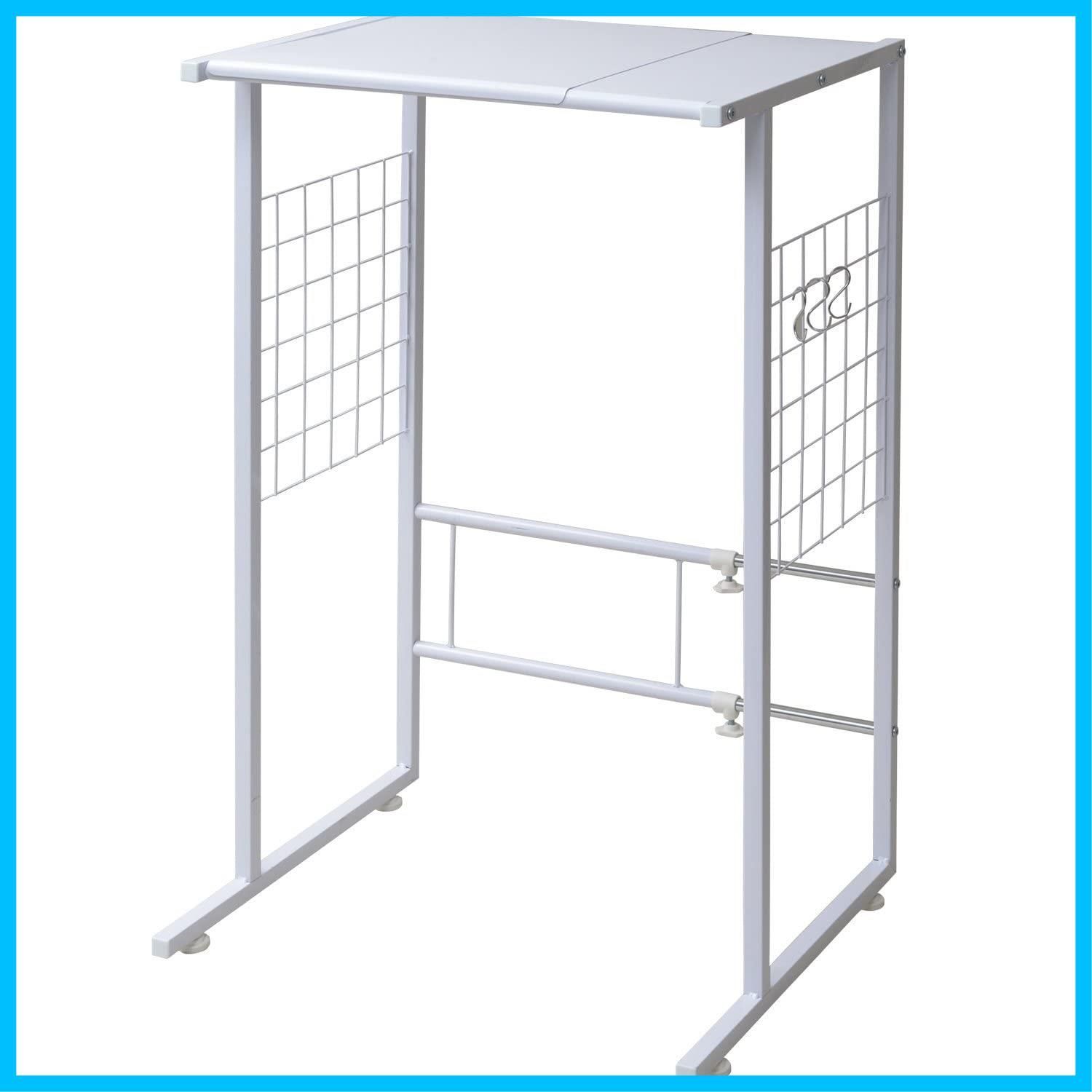 パイプハンガーラック 耐荷重275KG 業務用 3ウェイ ダブル 棚付