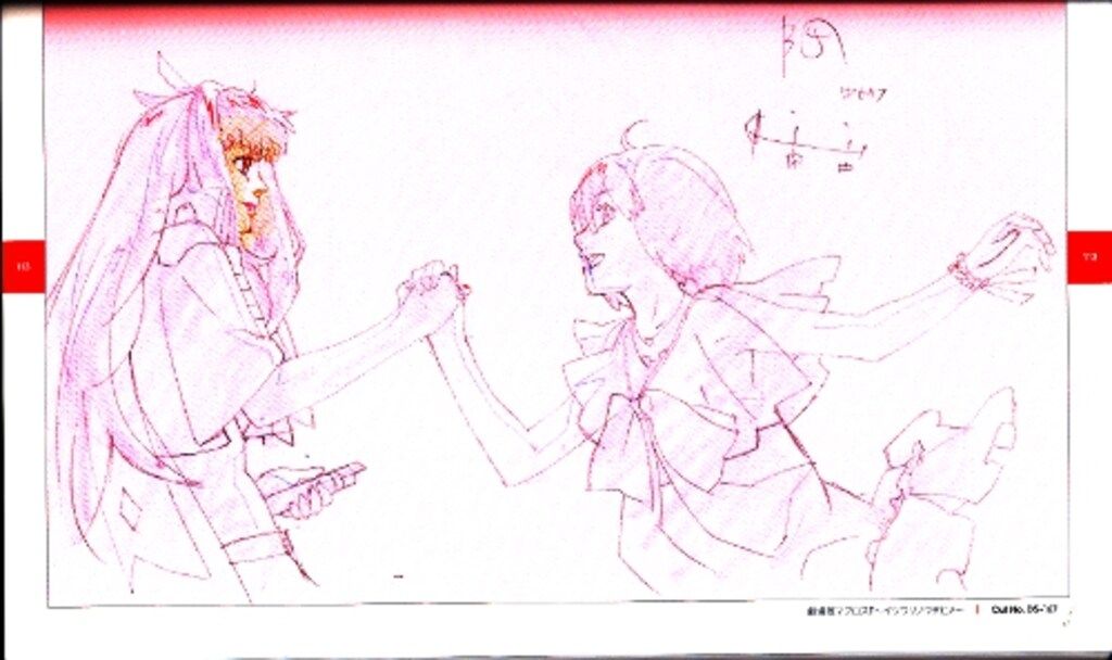 東京国際アニメフェア 劇場版マクロスF 超時空原画 KEY ANIMATION