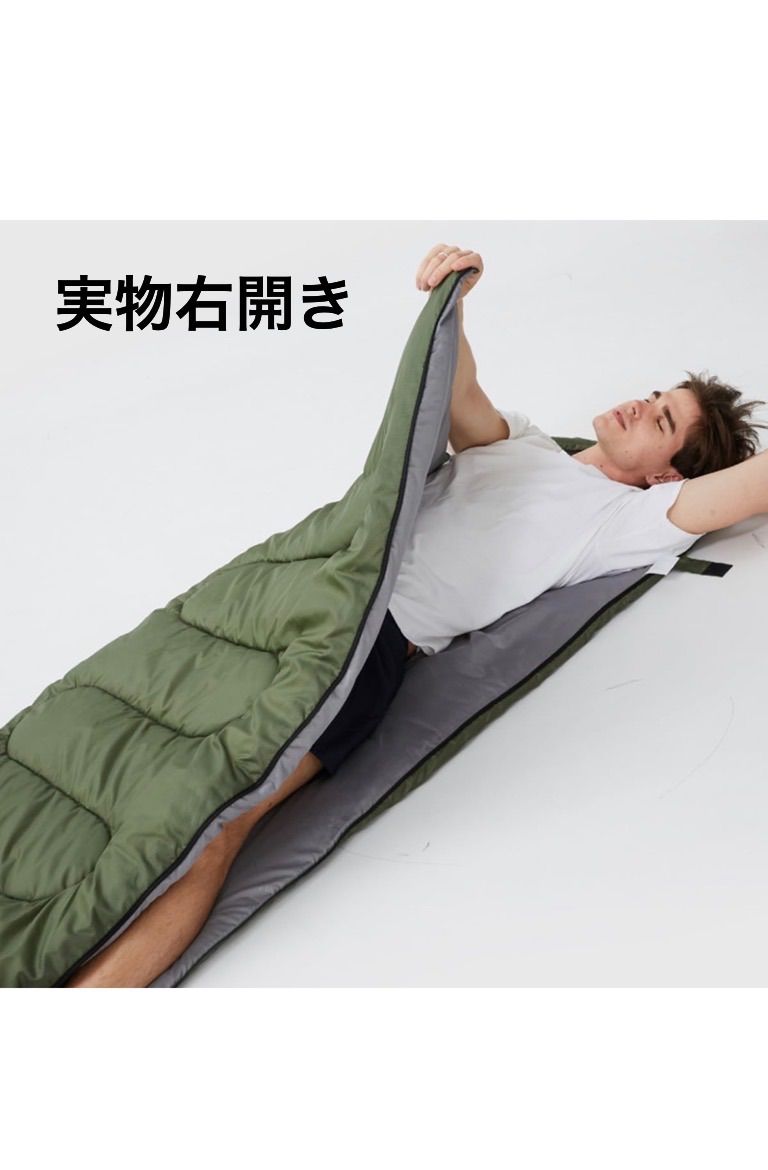 3個セット　寝袋 アウトドア キャンプ 寝具 封筒型 撥水 速乾 高品質