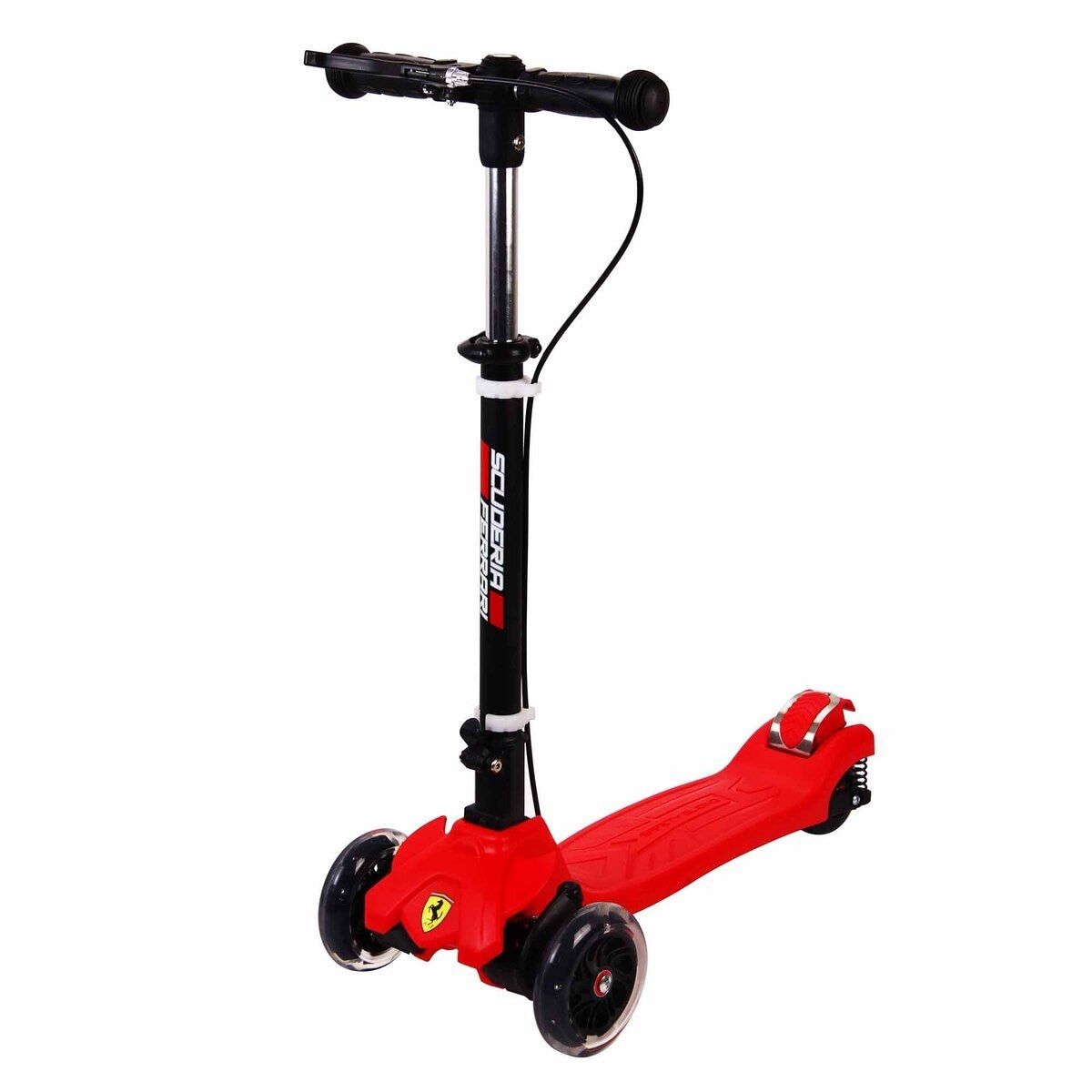 コストコ 池商 スクーデリア・フェラーリ ツイストスクーター レッド 高さ62.4-79.4cm ct62092  mof 