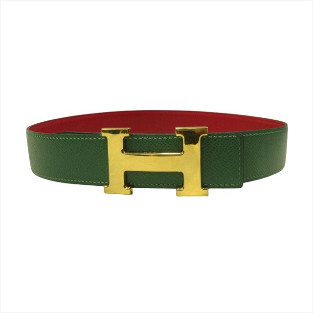 エルメス　ベルト　ヴィンテージ エルメス HERMES 90's Hバックル リバーシブル ベルト トゴ