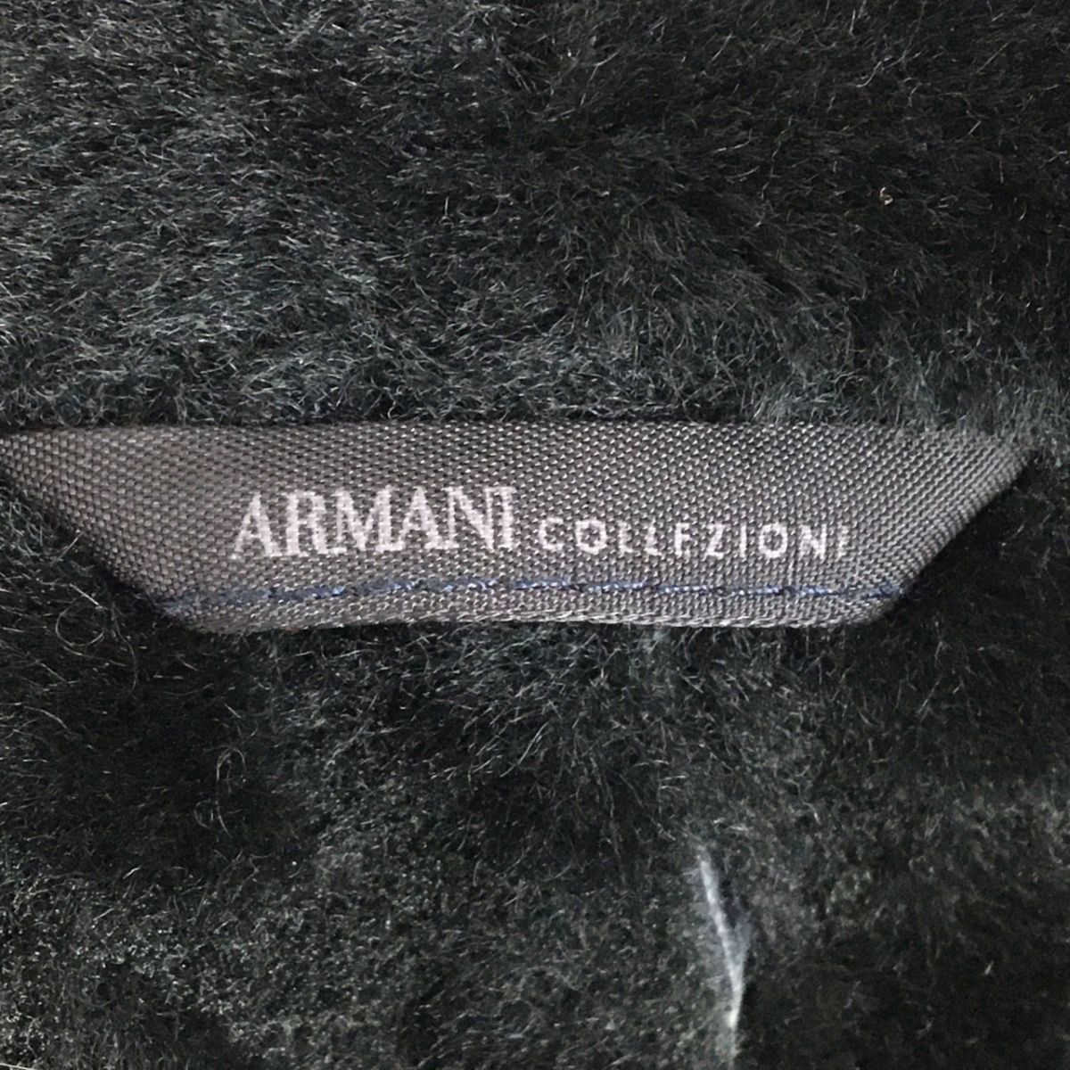 良品▽ARMANI COLLEZIONI アルマーニコレッツォーニ WZIP ムートン