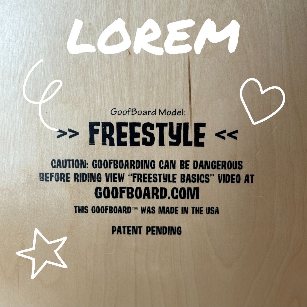 グーフボード GOOF