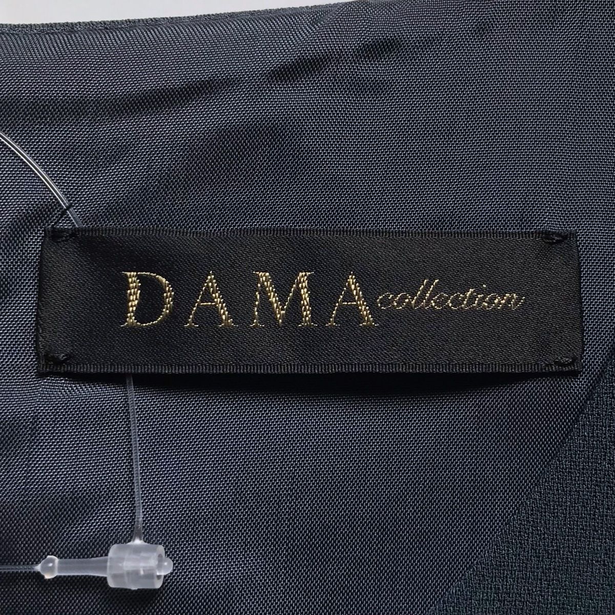 DAMAcollection(ダーマコレクション) ワンピース サイズ11AR M レディース美品 - グリーン クルーネック/ノースリーブ/ひざ丈  - メルカリ