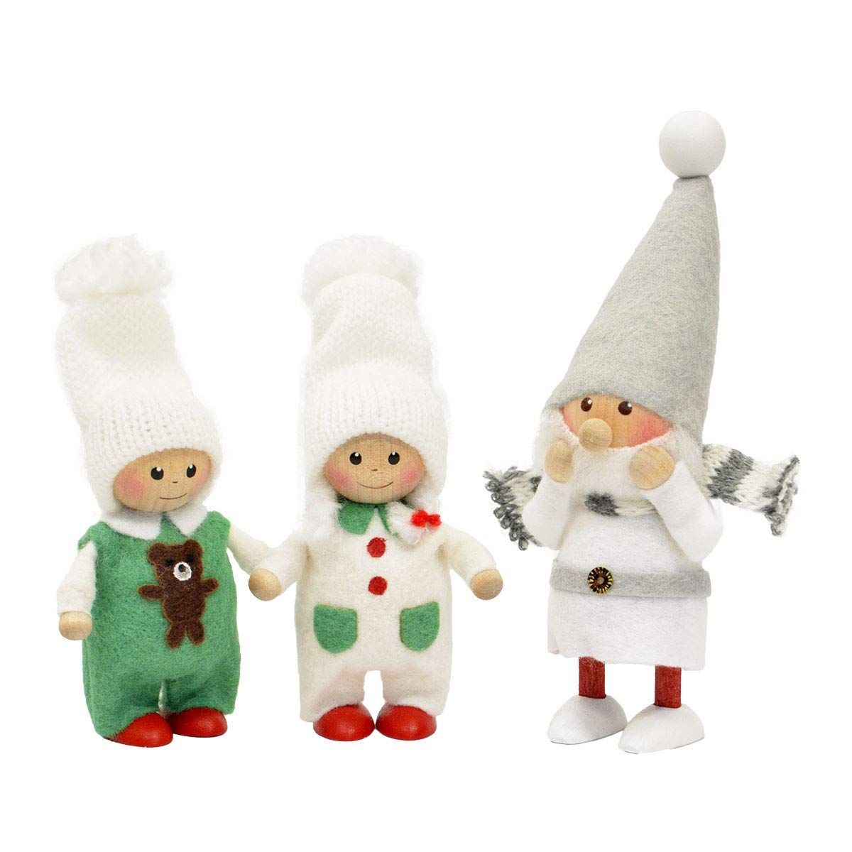 NORDIKA nisse ノルディカ ニッセ クリスマス 木製人形（スカーフ 